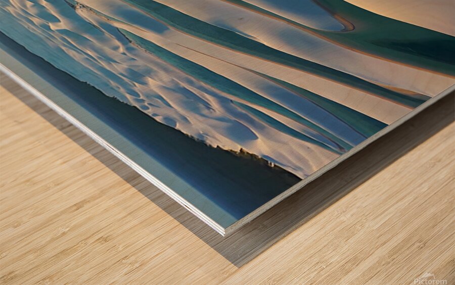 Lencois Maranhenses National Park national park of Brazil located in Maranhao Wood print