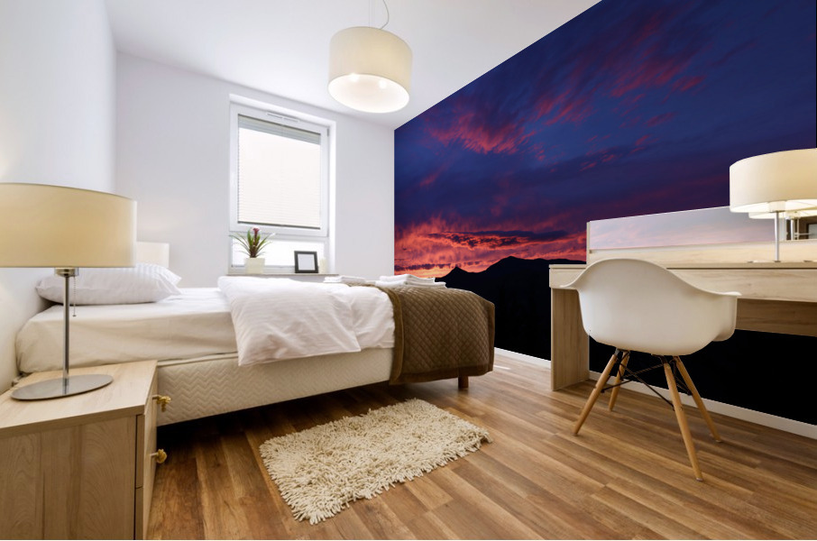 Breaking Morning Mural print