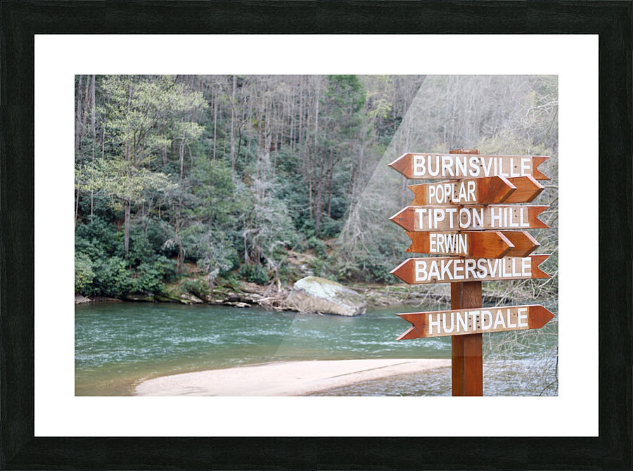 Yancey County Picture Frame print