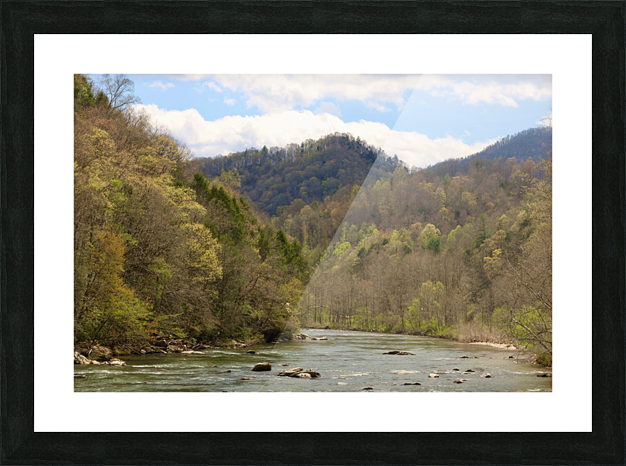 Toe River Valley Picture Frame print