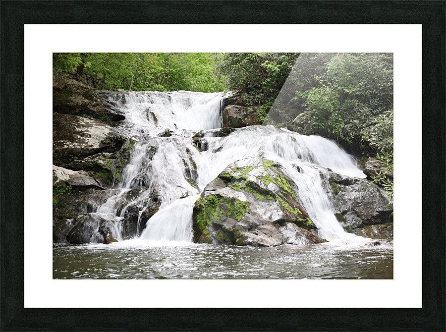 Falls on 19W Picture Frame print