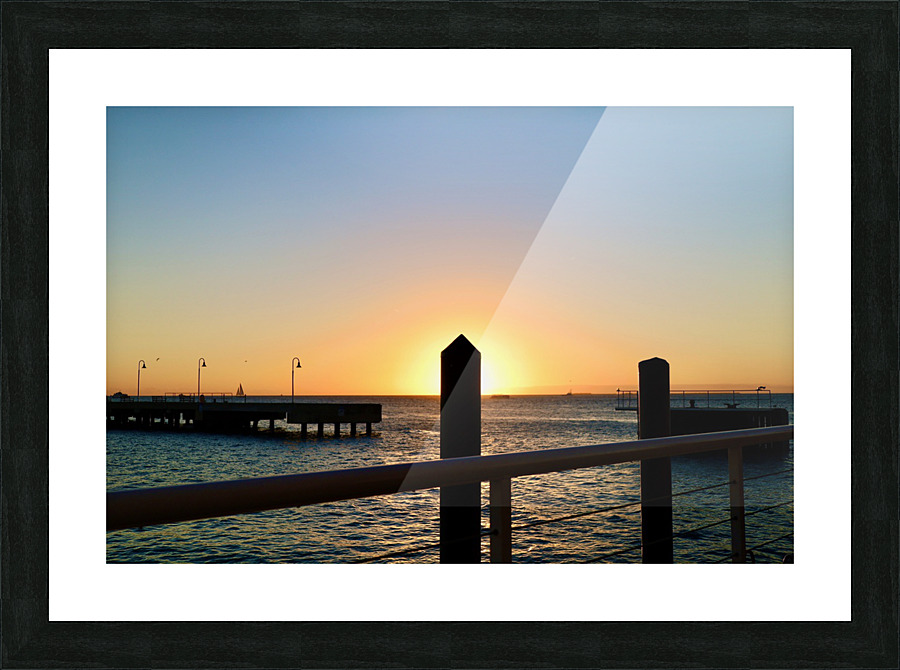 Mallory Square Picture Frame print