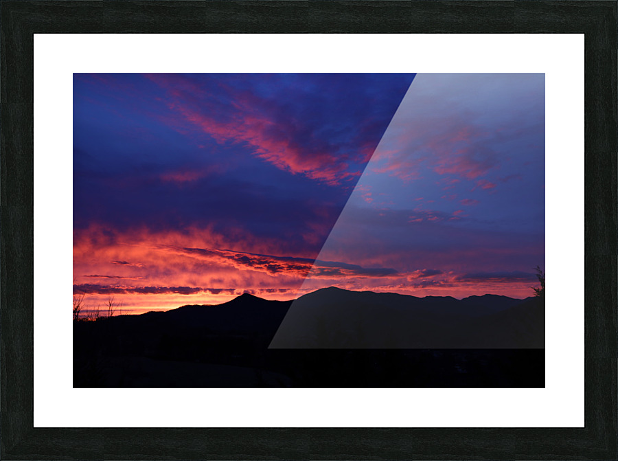 Breaking Morning Picture Frame print