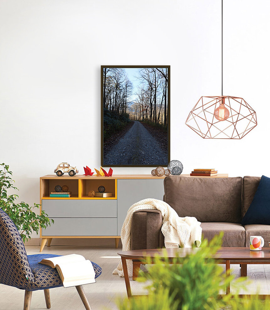 Winter Mountain Roads Reproduction