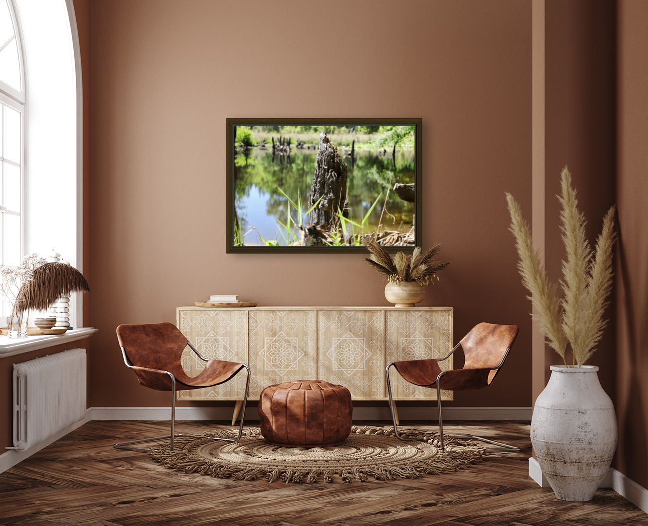 Swamp Reflections Reproduction