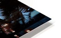 Miami Vice Sunset HD Metal print