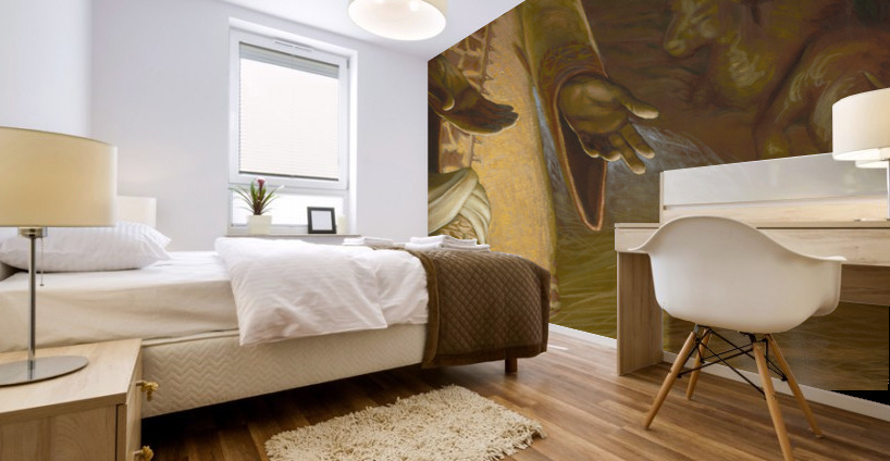 Dawn of the Golden Age Mural print