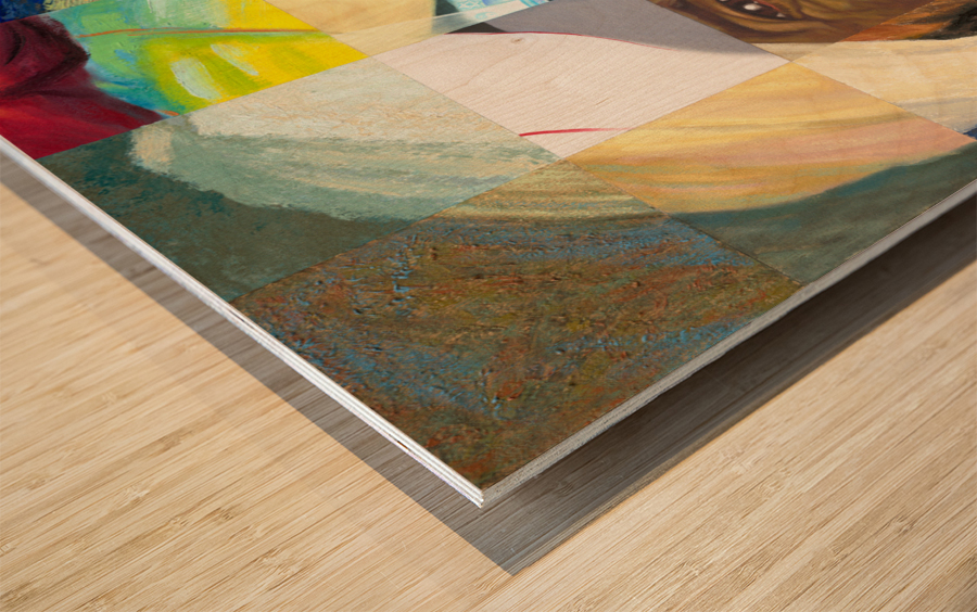 All Roads Lead Home Wood print