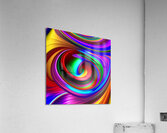 Distorted Swirls Abstraction ~2 Acrylic Print