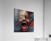 Rage Acrylic Print