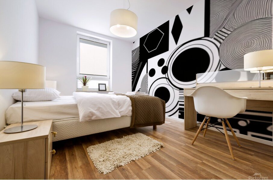 Boho Abstract ~1 Mural print