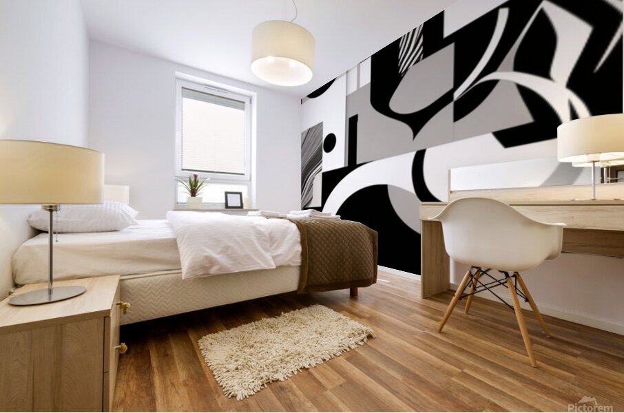 Boho Abstract ~3 Mural print