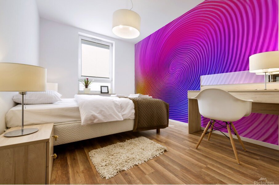 Abstract Line Art ~2 Mural print