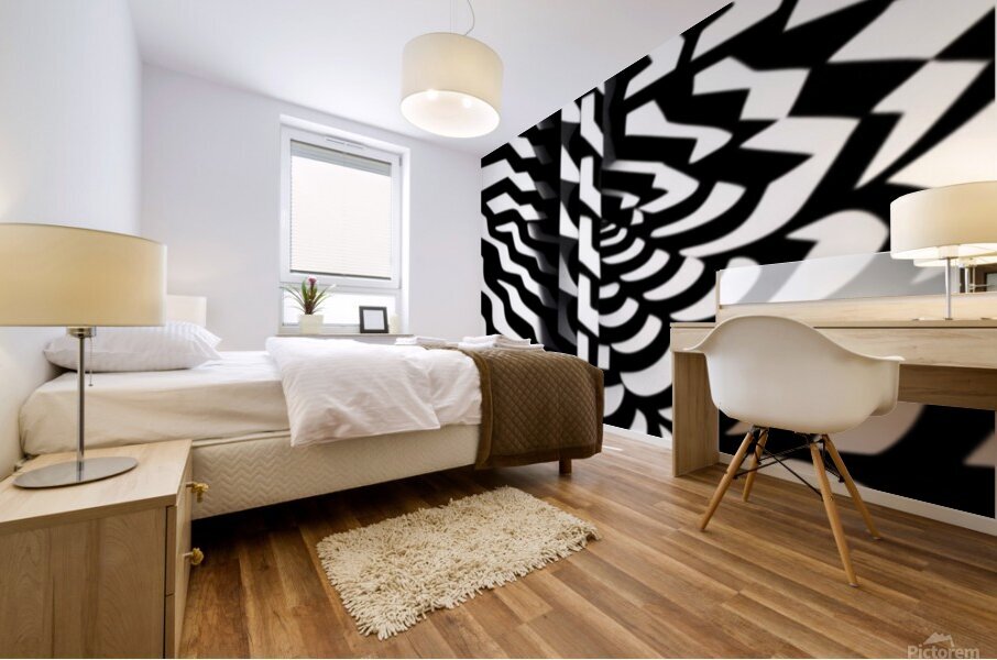 Optical Illusion ~1 Mural print