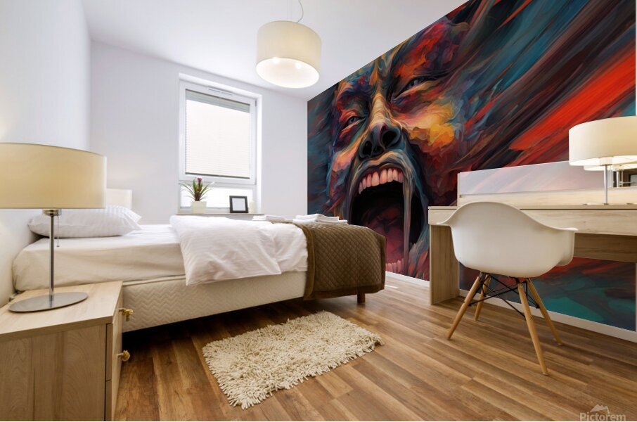 Rage Mural print