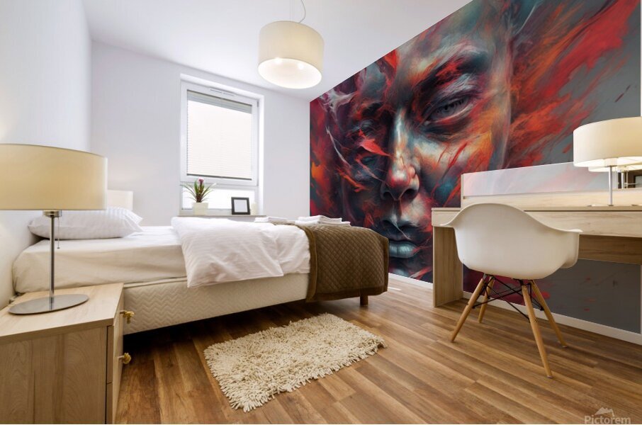 Despair Mural print
