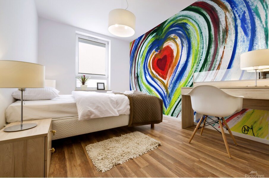 Cosmic Love Mural print