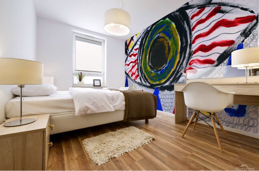 Sacred Tears  Mural print