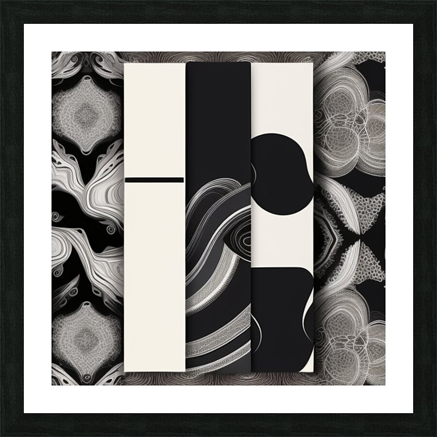 Boho Abstract ~2 Picture Frame print