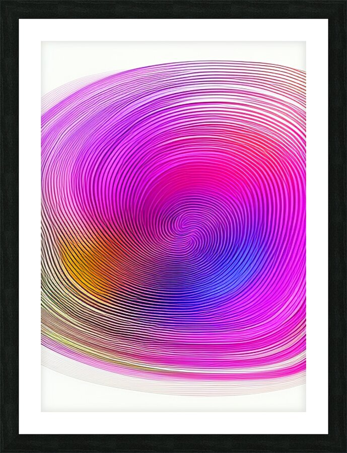 Abstract Line Art ~2 Picture Frame print