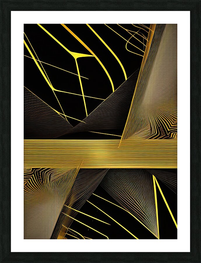 Generative Line Art ~1 Picture Frame print