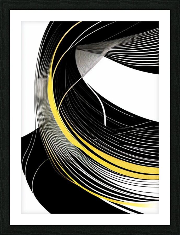 Generative Line Art ~2 Picture Frame print