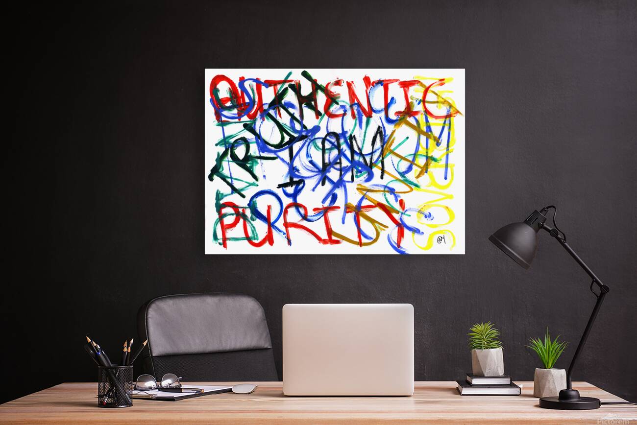 Avowal Graffiti Reproduction