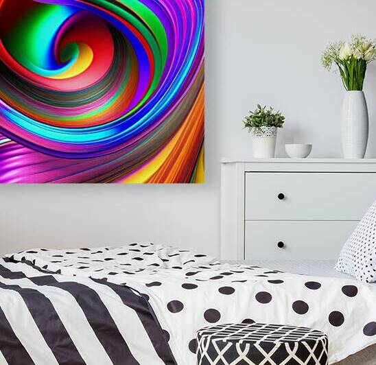 Distorted Swirls Abstraction ~2 Reproduction