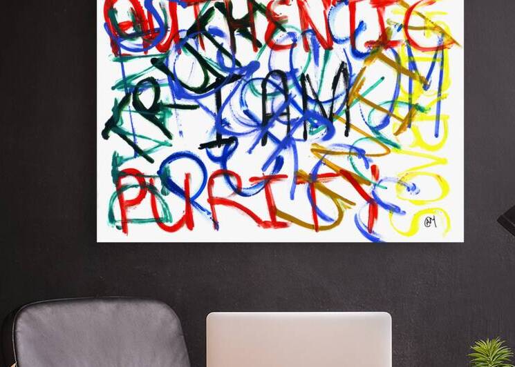 Avowal Graffiti Reproduction