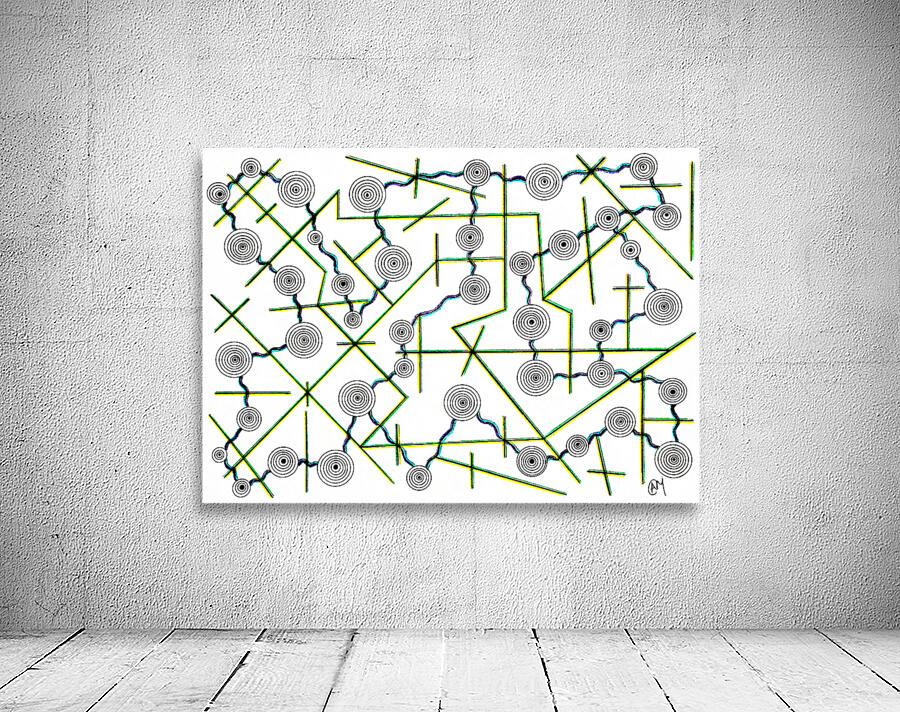Integrated Circuitry Wall Preview