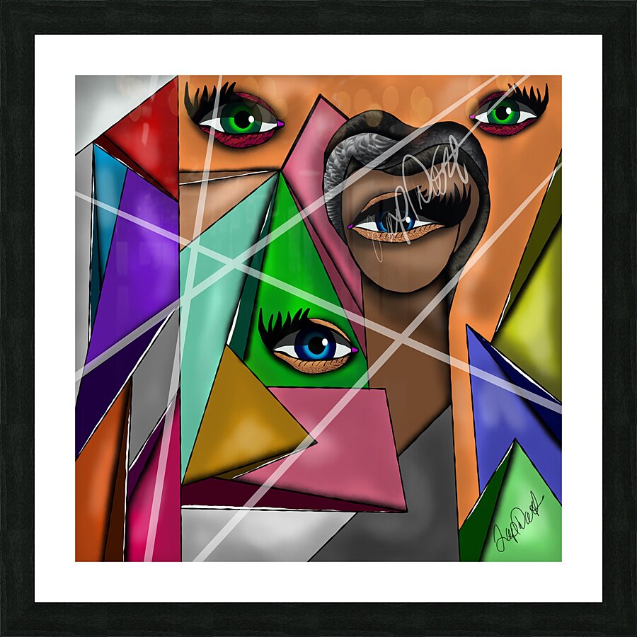 4 Is Picture Frame print