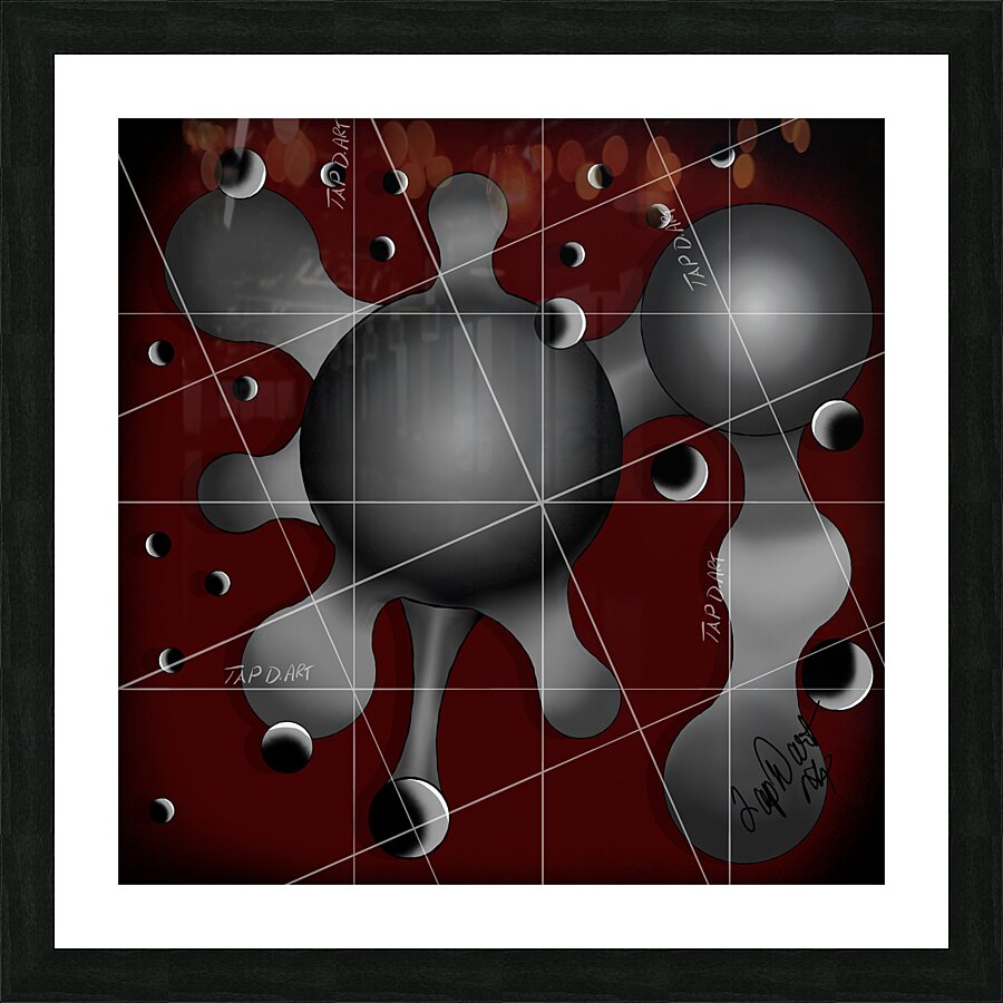 CIRCLE 1 Picture Frame print