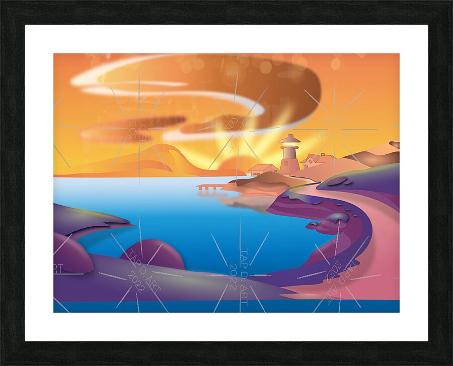 LIGHTHOUSE Picture Frame print