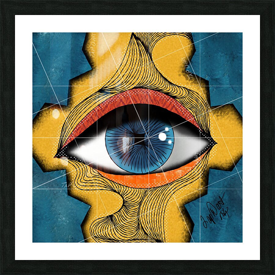 THEEYES HAVE IT Picture Frame print