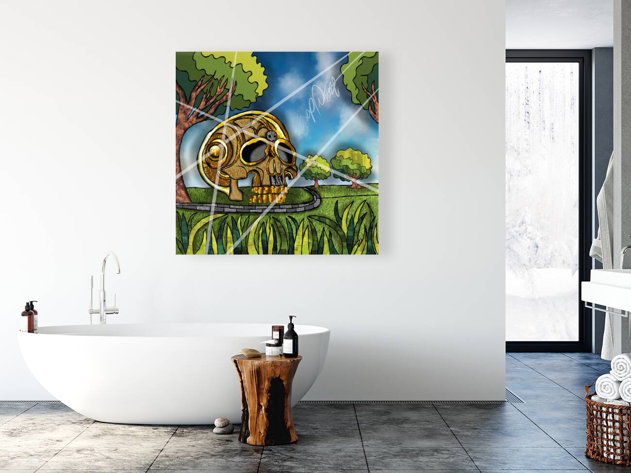 SKULL N DA PARK Reproduction