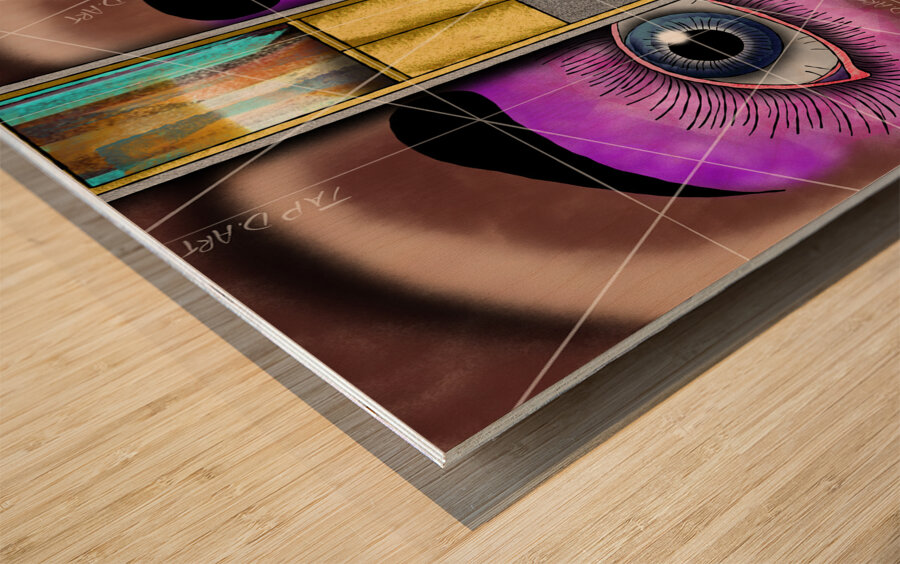 ADOOR BETWEEN MY EYES Wood print