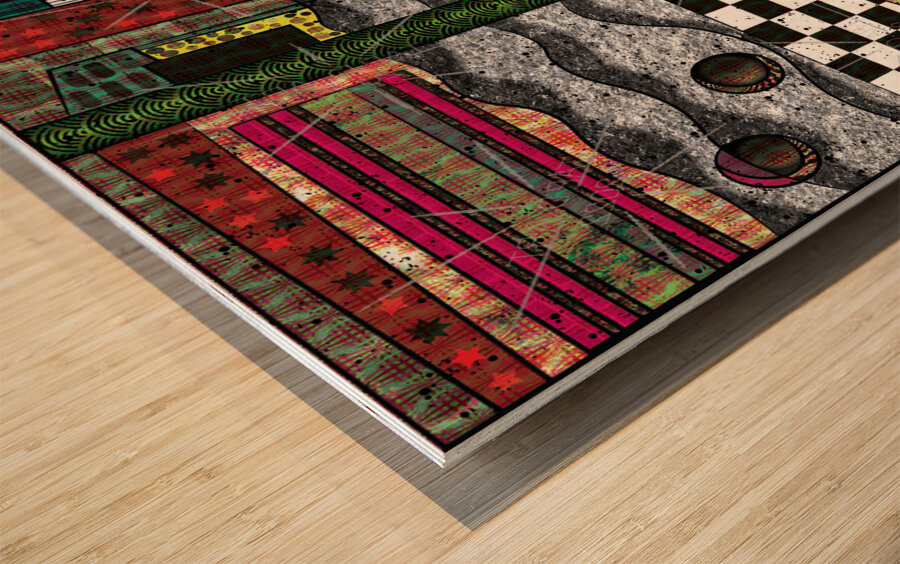 ABSTRACT 1 Wood print