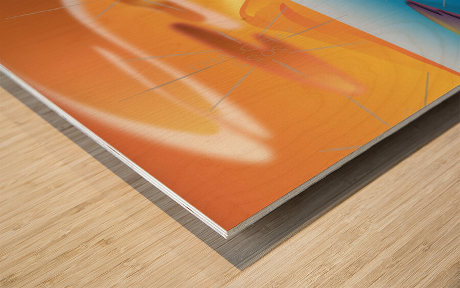 LIGHTHOUSE Wood print