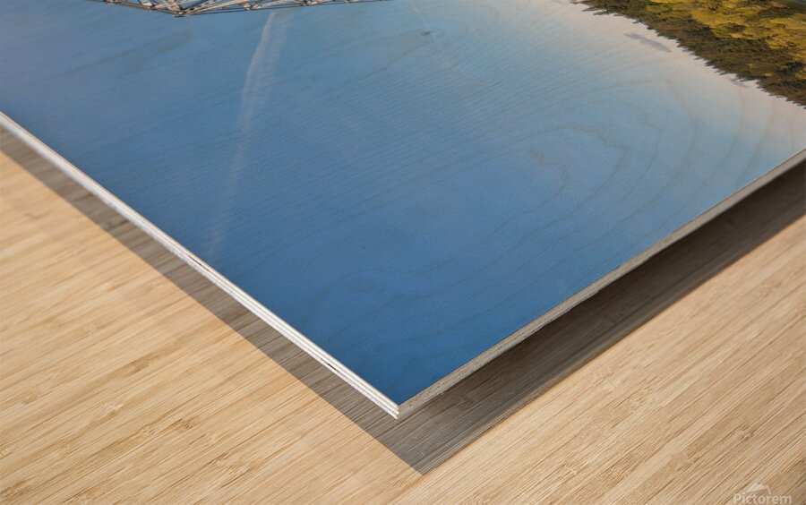 Bridge of the Gods 0855 Wood print