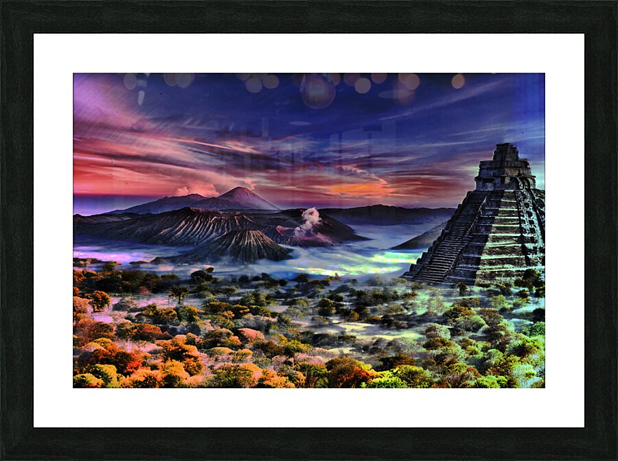 mayaland Picture Frame print