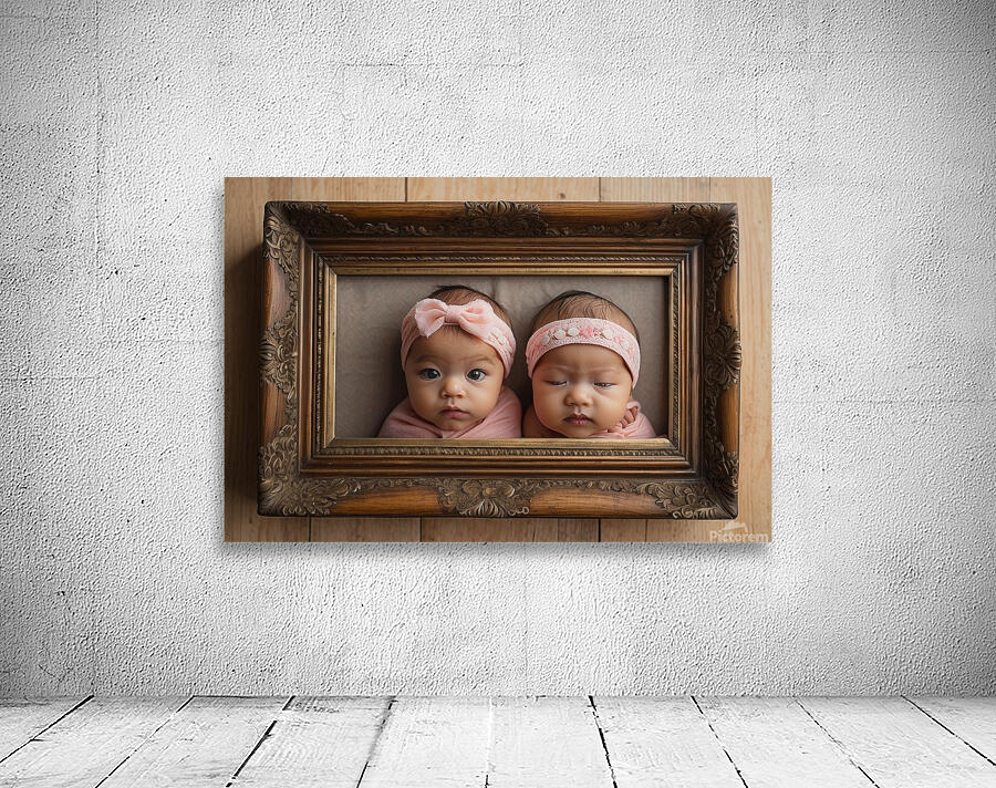 Very cute twins Wall Preview