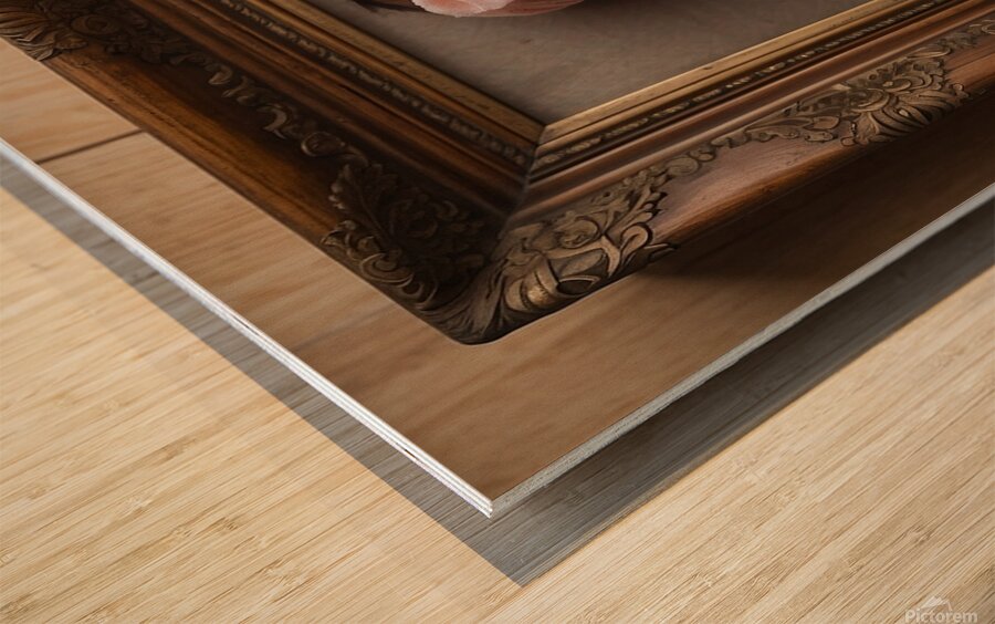 Very cute twins Wood print