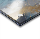 Abstract Wall Art Modern Blue Golden Grey Abstract Picture Large Canvas Prints for Living Room Bedroom Acrylic print