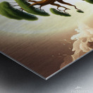 Wieco Art Extra Large Cloud Tree Abstract Landscape Canvas Print Set Metal print