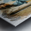 Enchanting Elegance in the Old City Metal print