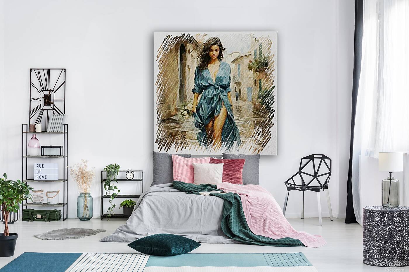 Enchanting Elegance in the Old City Reproduction