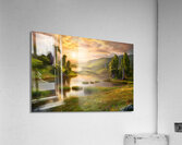 large-scale landscape painting  Acrylic Print
