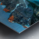 Nature Photo: Blue Sea Metal print