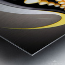 Teeth and man Metal print