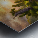 large-scale landscape painting  Metal print